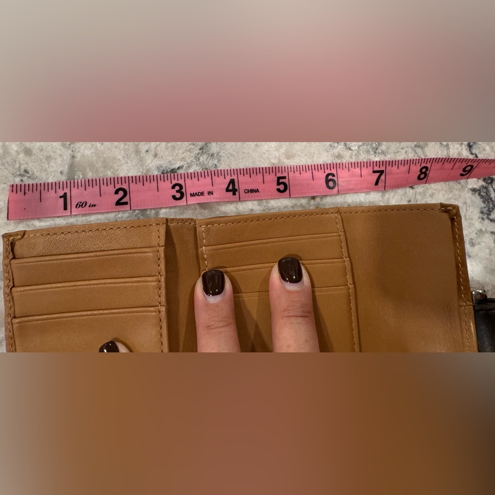 Vintage Coach Soho Flap Brown Wallet Rare Y2K - Picture 6 of 11